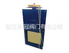 手(shǒu)動鍊輪螺(luó)旋閘(zhá)門