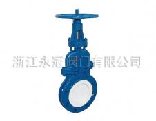 手動(dòng)暗杆陶(táo)瓷刀閘閥(fá)dmz73tc